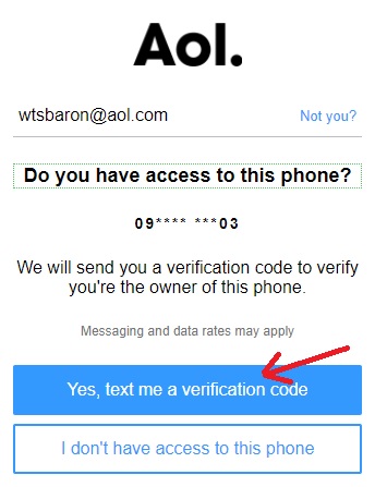 aol-password-verification-code